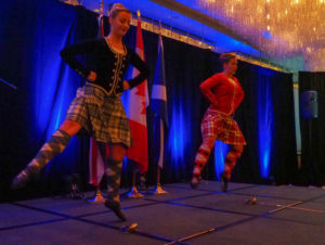 highland dancers, shot of scotch, pan pacific vancouver, robbie burns