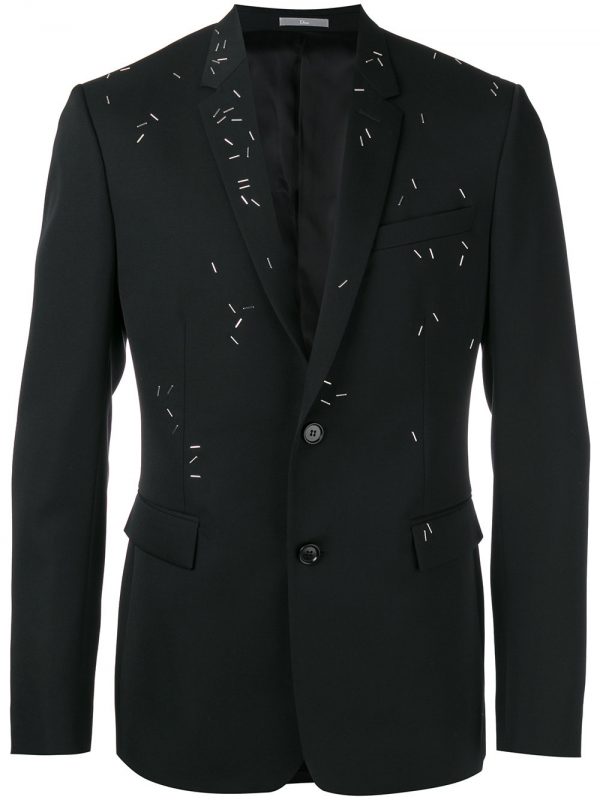 DIOR HOMME embellished blazer