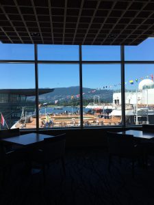 Volendam, as seen from our Coal Harbour Bar